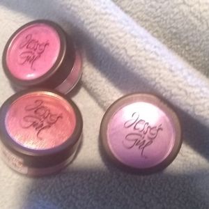 Jessiesgirl glittery eyeshadows